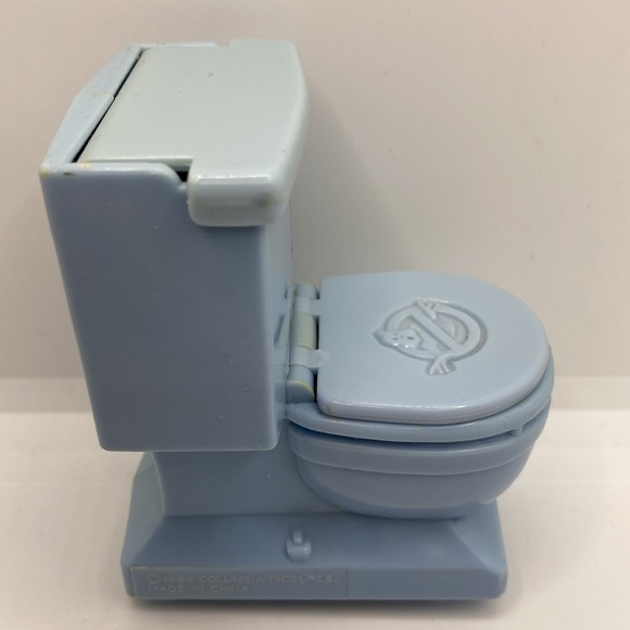 Vintage Ghostbusters Fearsome Flush Toilet Action Toy 1989 - Picture 8 of 14